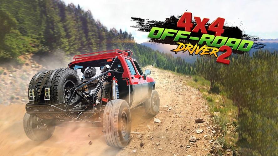 驾驶4x4山路越野车游戏图标
