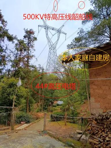 高压线跨越民房的补偿标准截图