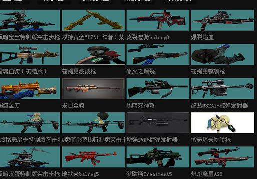 反恐精英所有枪支介绍截图