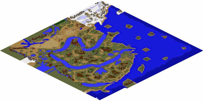 金庸群侠传1完整大地图