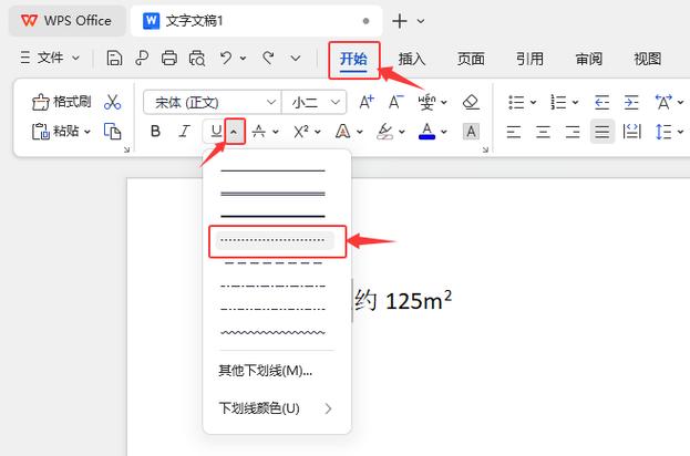 怎么能在字体下方加虚横线呢