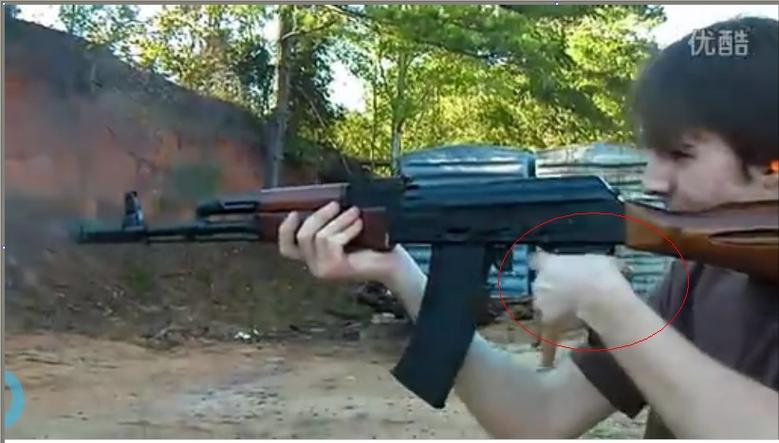M16A4加上撞火枪托