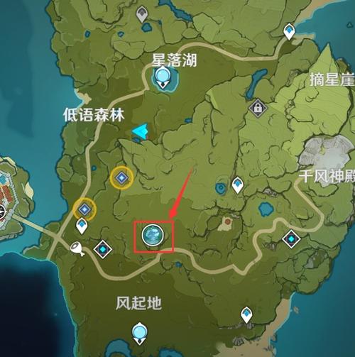 原神启示之花位置