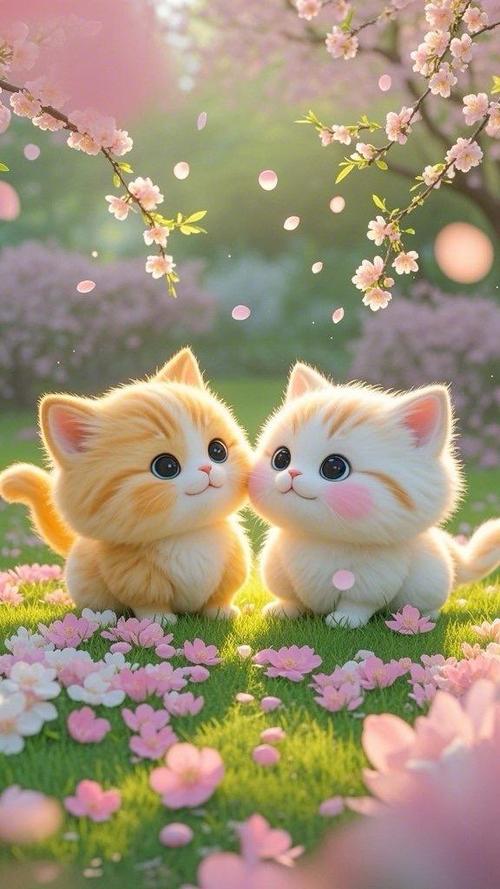 呆萌呆萌的小猫图标