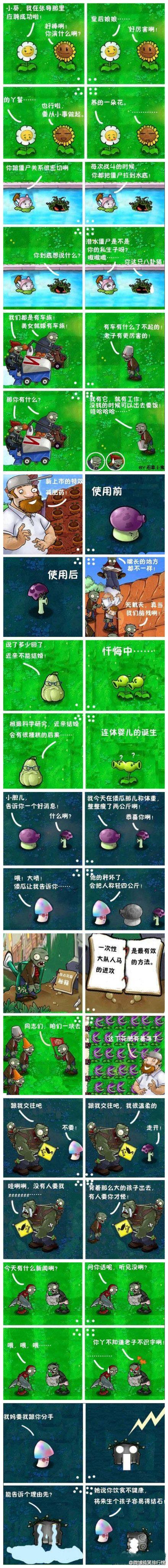 植物大战僵尸漫画推荐