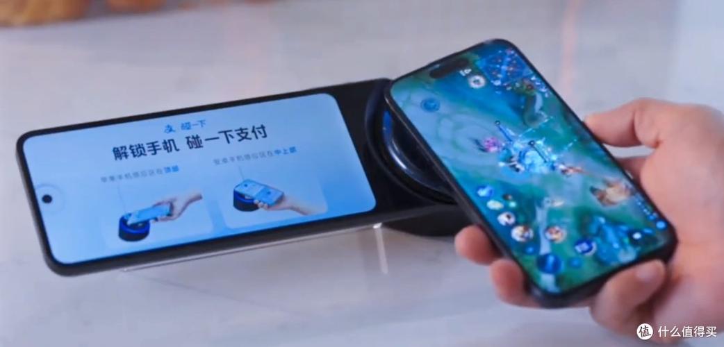 两个手机nfc碰一碰图标