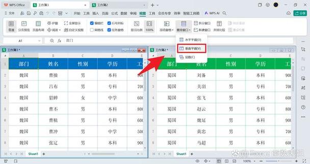 如何独立显示两个excel图标