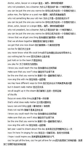 为什么这首歌的歌词里有英文
