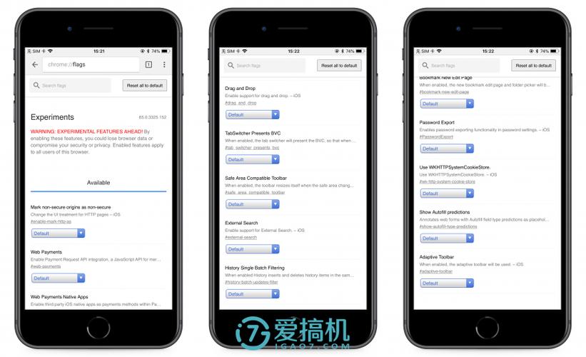 安卓chrome隐藏功能截图
