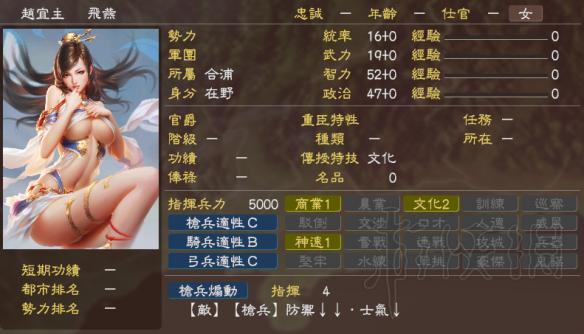 三国志13 女武将