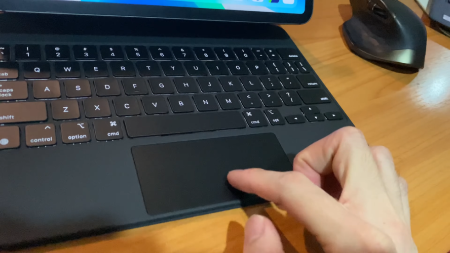 ipad pro键盘无法识别截图