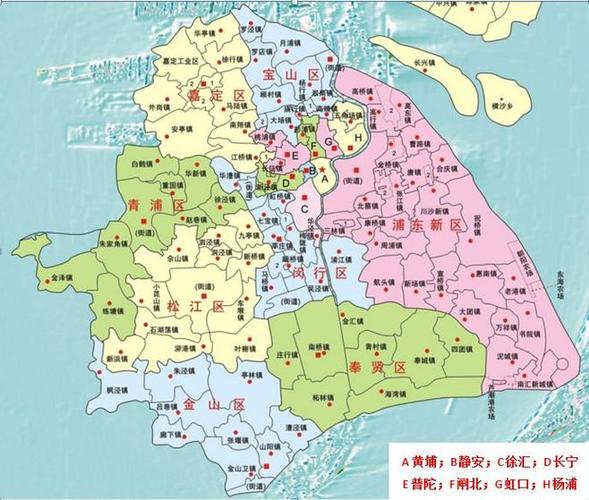 上海市区地图全图可放大