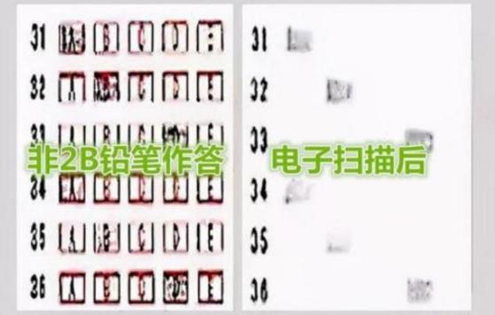 不用2b铅笔能扫出来吗截图