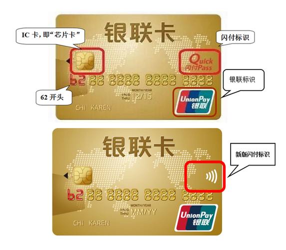 闪付卡和银行卡的区别截图