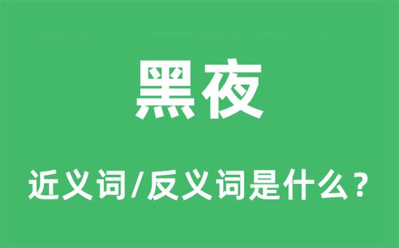 黑夜的拼音截图
