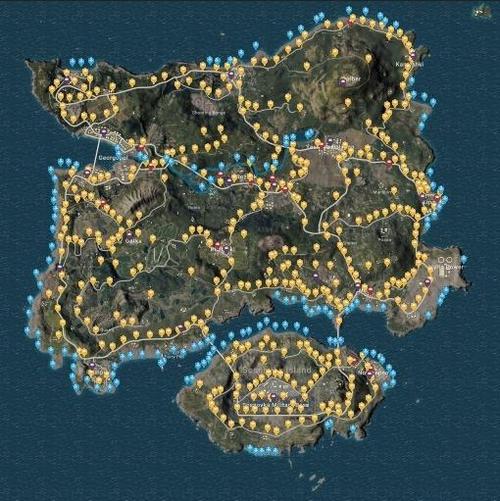 绝地求生艾伦格刷车点截图