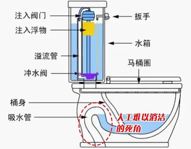 马桶的内部结构