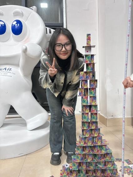 纸塔怎么才能叠得很高