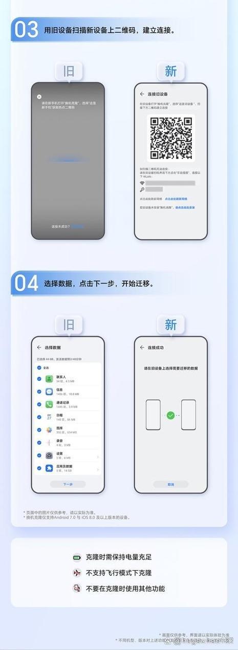新荣耀手机如何导入旧手机数据截图