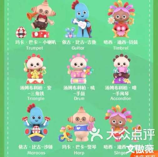 天线宝宝所有人物名字