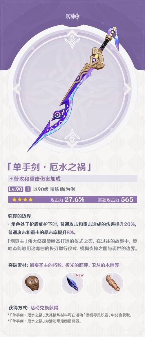 原神角色专武图鉴缩略图