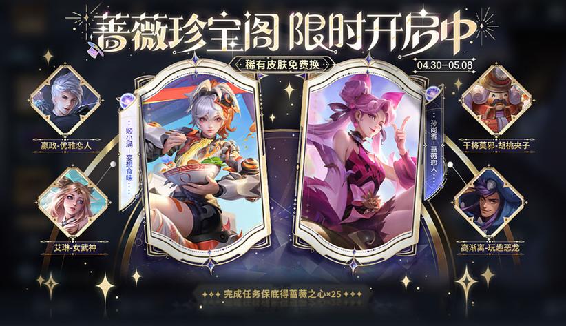 王者荣耀蔷薇阁开启时间缩略图