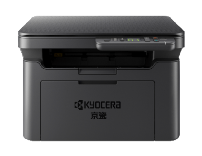 京瓷打印机打印出来有黑色背景截图