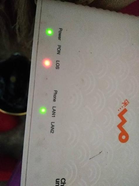 无线网盒子上光信号闪红灯图标