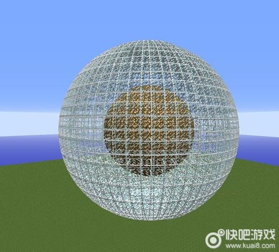 我的世界大型圆球建造过程