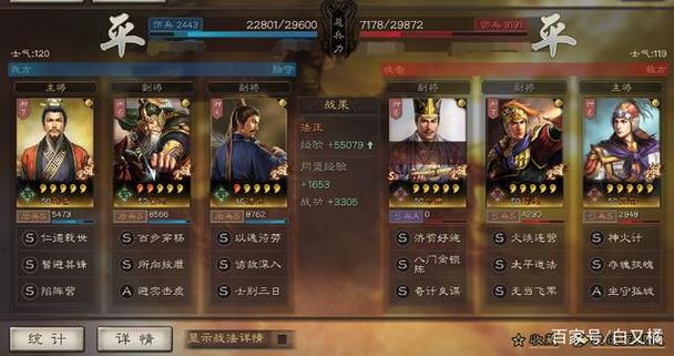 三国志战略版刘备黄忠法正