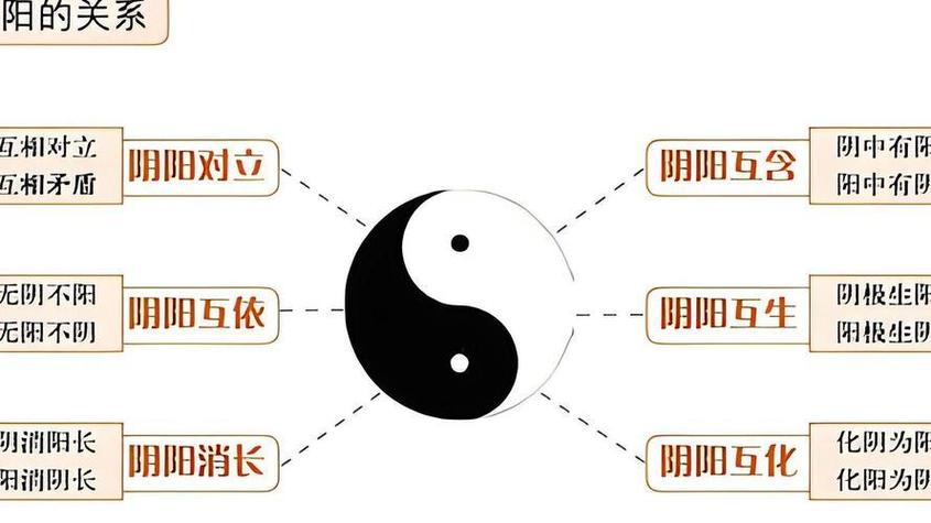 阴阳四种关系