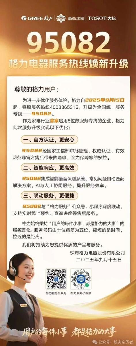 格力空调售后服务电话图标