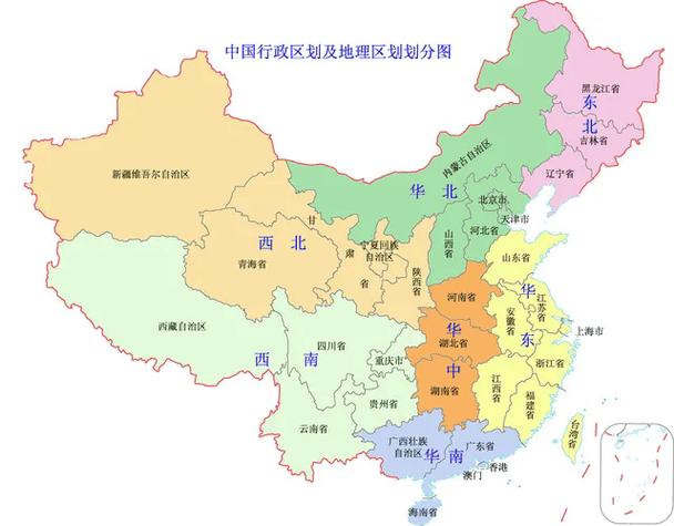 中国地图高清版大图 省级行政区缩略图