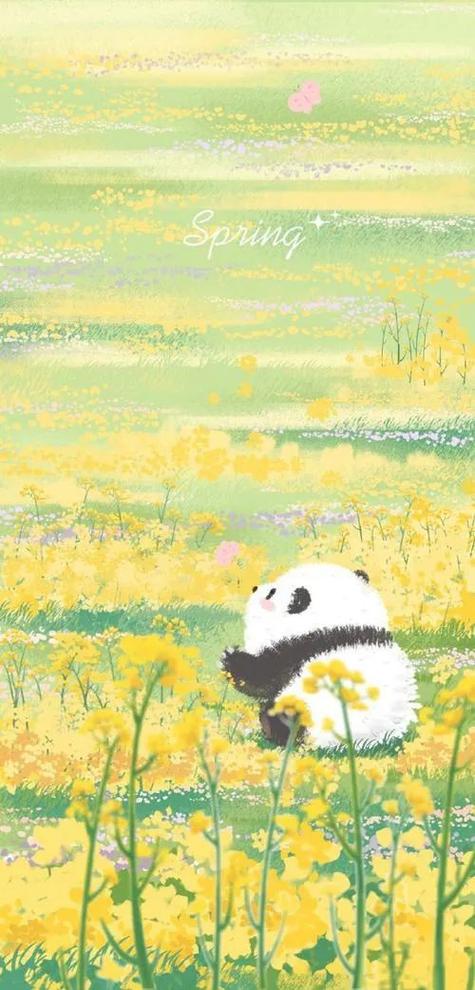 熊猫全屏壁纸
