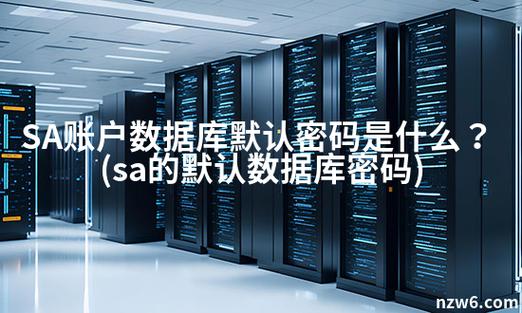 sa默认密码是多少缩略图