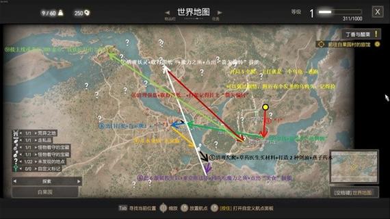 巫师3敌人难度升级截图