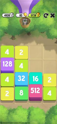 汤姆猫2048怎么玩