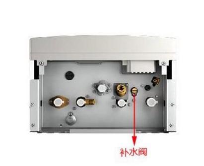 威能壁挂炉水压为零