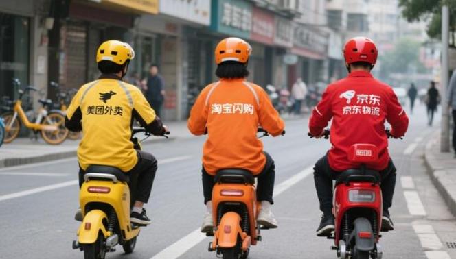 右下角有京东的图标闪烁