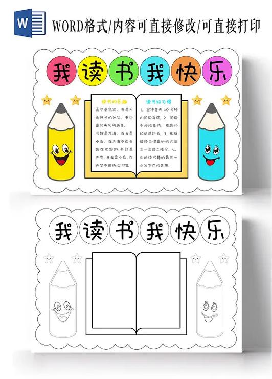 读书小报手抄报图片缩略图
