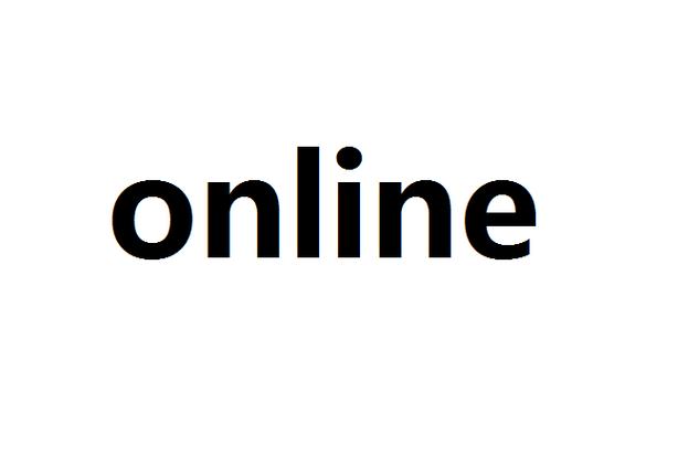 online什么意思缩略图