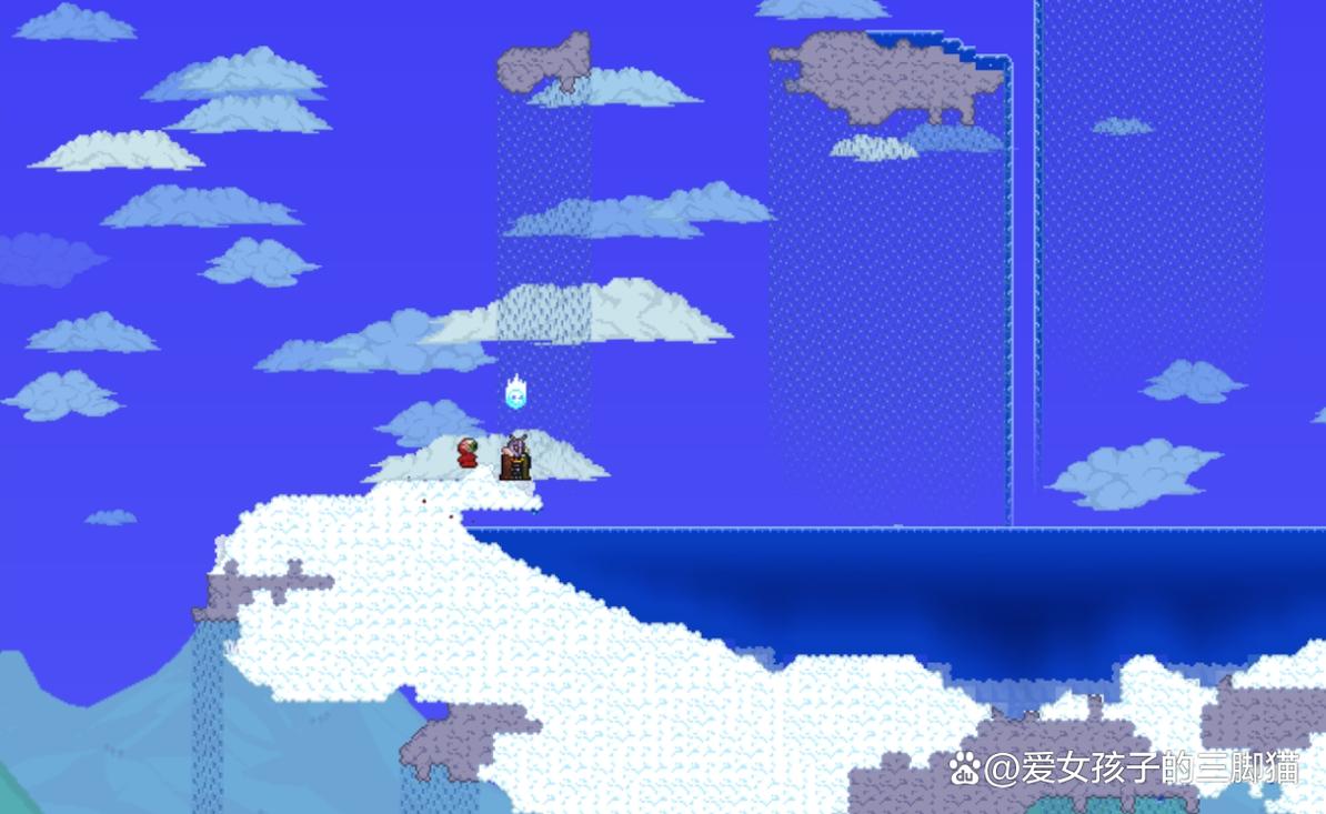 泰拉瑞亚天空湖泊在哪