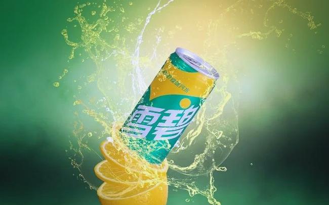 雪碧创意广告图标