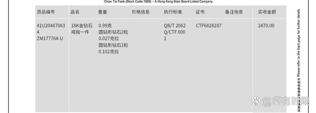 周大福保证单防伪码怎么查询不到