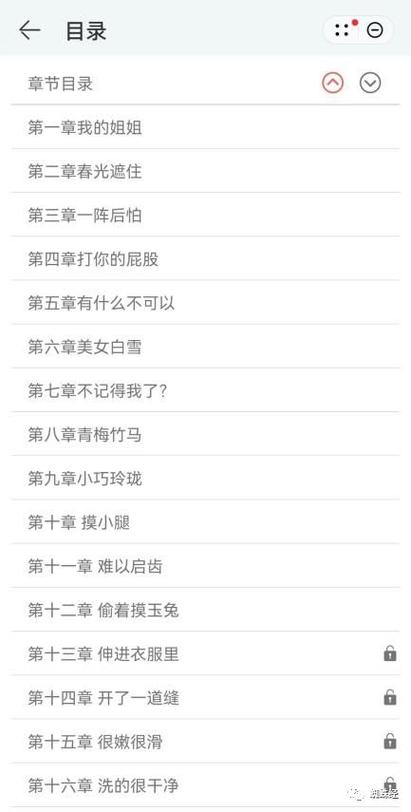 乱小说目录免费阅读全文