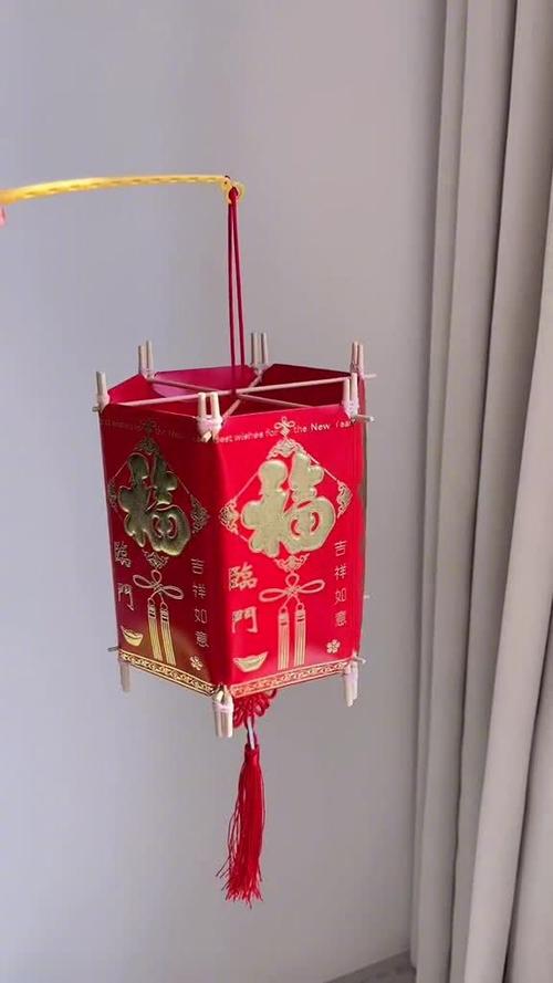 灯笼罗红包做的视频