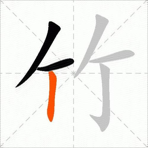 竹字头三点水白念什么