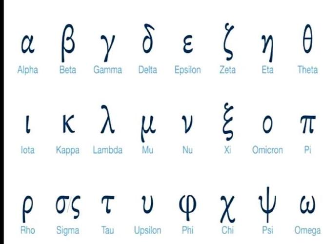 alpha希腊字母