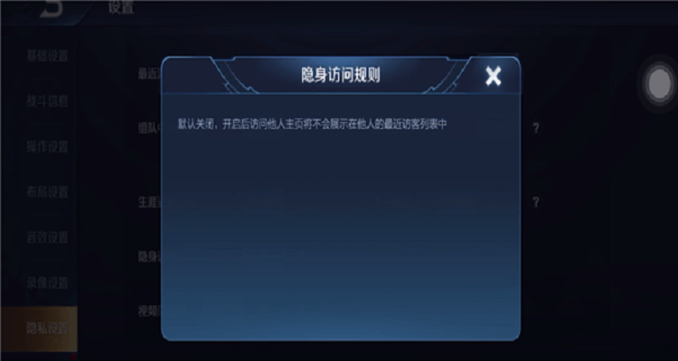 隐身打王者在王者营地能看到吗
