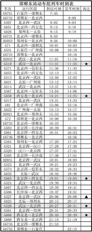 高铁动车查询时刻表图标